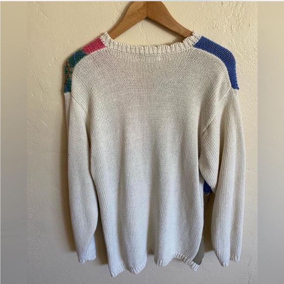 Vintage Napa Valley Cottagecore Coquette Knit Christmas Sweater - Picture 7 of 8